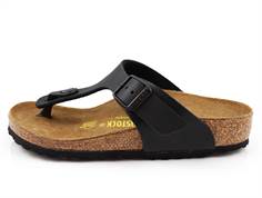 Birkenstock Gizeh sandal sort med spænde (smal) børn